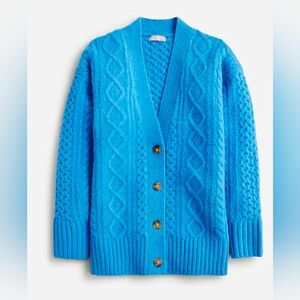 J. Crew Cable Knit Cardigan